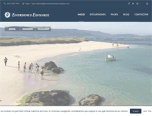 Tablet Screenshot of excursionesescolares.com